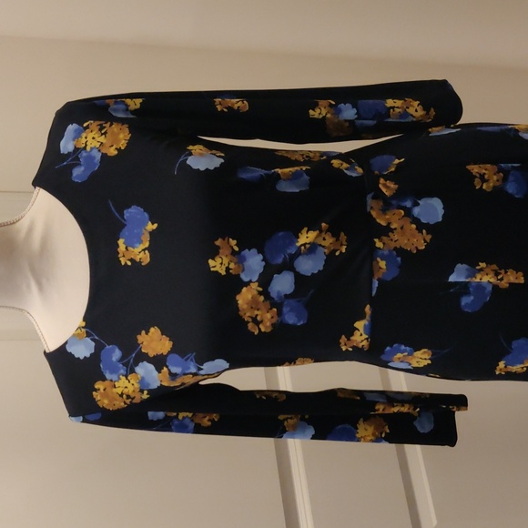 Talbots Jersey Twist Midi Dress sz 6 - Picture 4 of 14